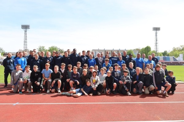 Необычные гости: Кремлёв и Тарасов в гостях у брестского «Динамо» Необычные гости: Кремлёв и Тарасов в гостях у брестского «Динамо»